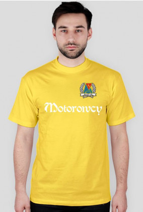 T-shirt | Motorowcy [żółta]