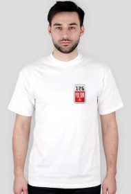 Biały T-Shirt 126polska.pl - męski wz.1