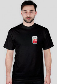 Czarny T-Shirt 126polska.pl - męski wz.1