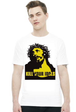 Koszulka Kill your idols biała