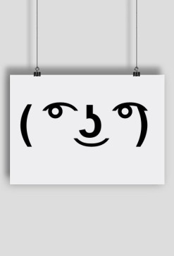 Lenny Face - Plakat