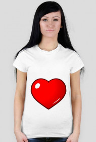 Koszulka Serce