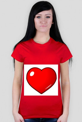 Koszulka Serce