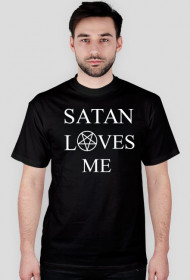 Satan Loves Me Czarna