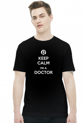 Keep calm I'm a doctor White