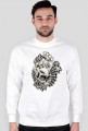 Bluza męska czaszka z kartami