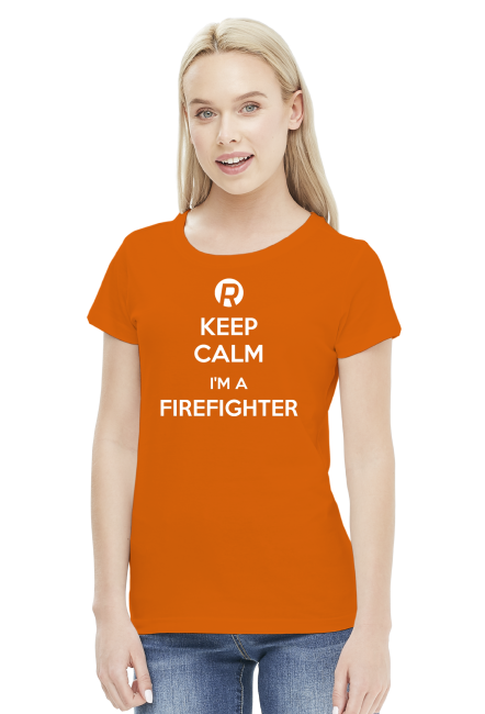 Keep calm I'm a firefighter White