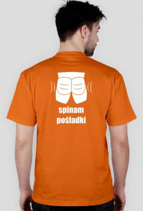 Koszulka "Czarny Żebrak spina pośladki"