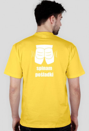 Koszulka "Czarny Żebrak spina pośladki"