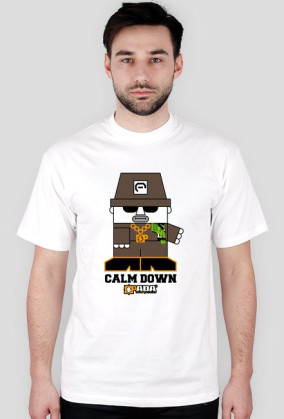Koszulka męska - Uspokój się. Pada