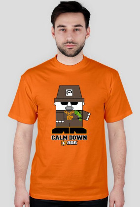 Koszulka męska - Uspokój się. Pada