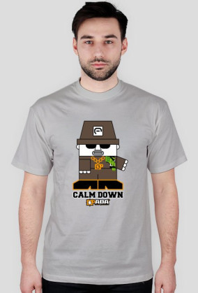 Koszulka męska - Uspokój się. Pada