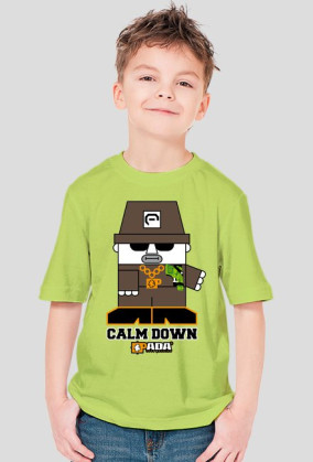 Koszulka dla chłopca - Uspokój się.. Pada