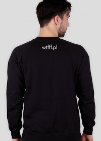 Bluza WTFFF / czarna