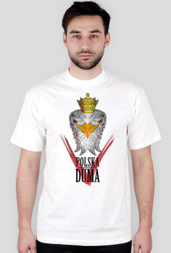 Polska Duma koszulki patriotyczne, koszulka narodowca dla patrioty