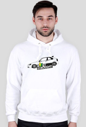 Built not bought civic VI Hoodie