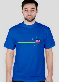 Koszulka Nyan Cat-Granatowa