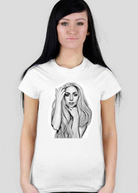 Lady Gaga Drawing T-Shirt