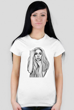 Lady Gaga Drawing T-Shirt