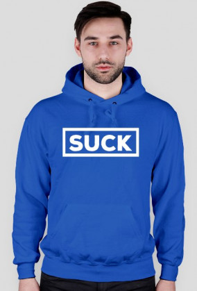 SUCK Bluza z kapturem męska