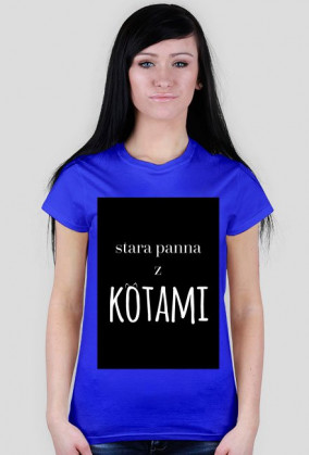 Stara panna z kotami, czarna grafika