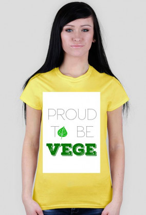 Proud to be vege