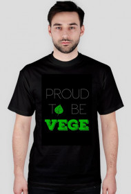 Proud to be vege, czarna
