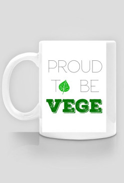Kubek proud to be vege