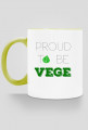 Kubek proud to be vege kolorowy