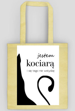 Eko torba jestem kociarą