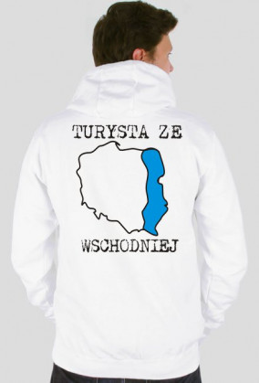 Turysta ze wschodniej - bluza kaptur