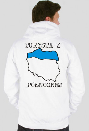 Turysta z północnej - bluza kaptur