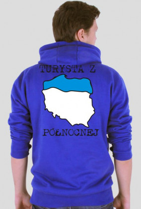 Turysta z północnej - bluza kaptur