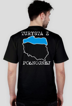 Turysta z północnej - czarna