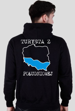 Turysta z południowej - cz. bluza kaptur