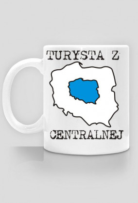 Kubek - turysta z centralnej