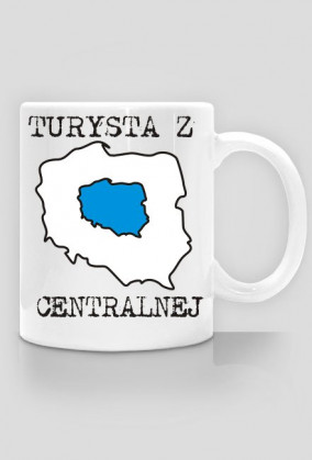 Kubek - turysta z centralnej