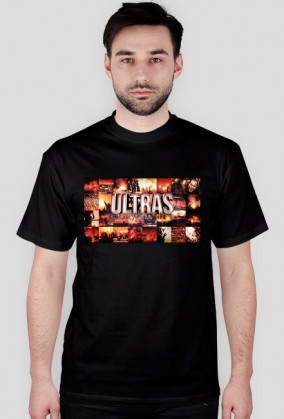 Koszulka Ultras z logiem Hooligans na karku