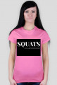 Squats are a girl's best friend; czarna; bez dekoltu