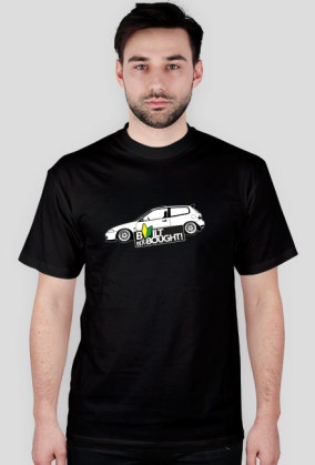 Built not Bought Civic V Hatchback Tshirt