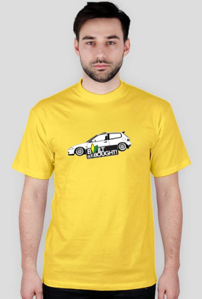 Built not Bought Civic V Hatchback Tshirt
