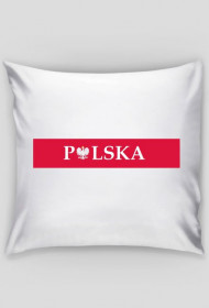 Polska z godłem w nazwie - poduszka