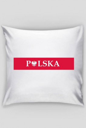 Polska z godłem w nazwie - poduszka