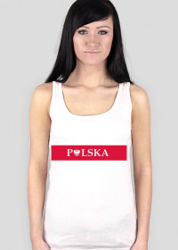Polska z godłem w nazwie - koszulka damska