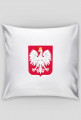 Polska z dużym godłem - poduszka patriotyczna