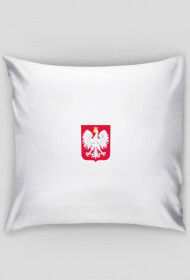 Polska z małym godłem - poduszka patriotyczna