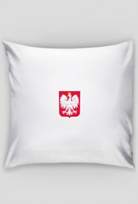Polska z małym godłem - poduszka patriotyczna