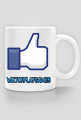 Kubek  FB LIKE z napisem WiktorPlayGames