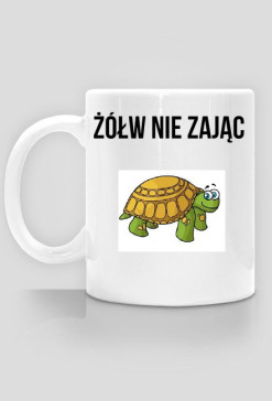 Kubek Żółw nie zając nie ucieknie