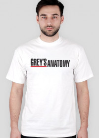 T-shirt Greys Anatomy Multicolor Front+back